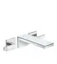 AXOR-HG-AXOR-MyEdition-3-Loch-Waschtischarmatur-Unterputz-fuer-Wandmontage-mit-Auslauf-221-mm-Chrom-Spiegelglas-47080000 gallery number 1